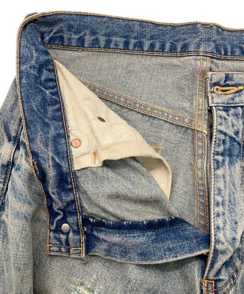 JOURNAL STANDARD TRISECT（ジャーナルスタンダード トライセクト）JOURNAL STANDARD TRISECT (ジャーナルスタンダード トライセクト) ヴィンテージクラッシュデニム/24030600804030 インディゴ サイズ:Sの古着・服飾アイテム