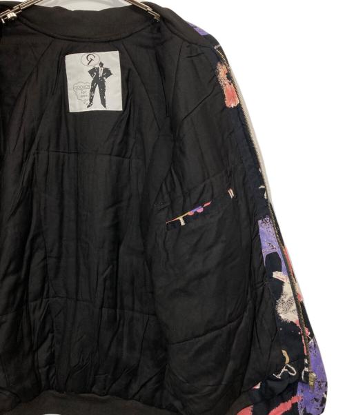 GOOUCH for men（グーチ）GOOUCH for men (グーチ) 総柄ジップブルゾン ブラック サイズ:-の古着・服飾アイテム