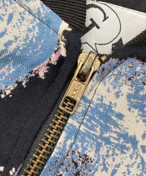 GOOUCH for men（グーチ）GOOUCH for men (グーチ) 総柄ジップブルゾン ブラック サイズ:-の古着・服飾アイテム