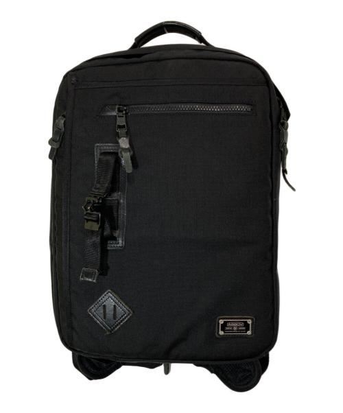AS2OV（アッソブ）AS2OV (アッソブ) EXCLUSIVE BALLISTIC NYLON 2WAY BACKPACK/061320 ブラックの古着・服飾アイテム