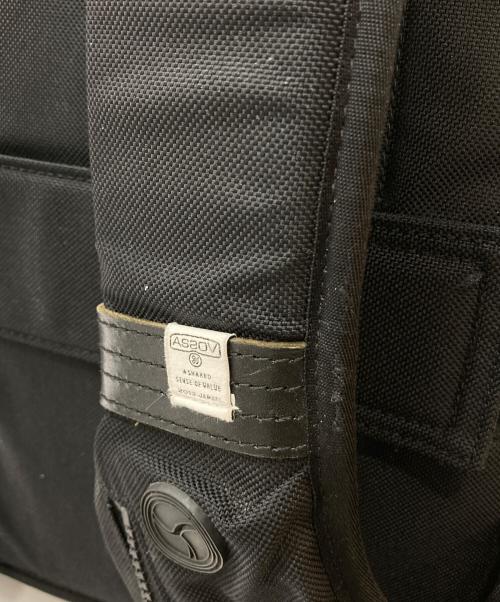 AS2OV（アッソブ）AS2OV (アッソブ) EXCLUSIVE BALLISTIC NYLON 2WAY BACKPACK/061320 ブラックの古着・服飾アイテム