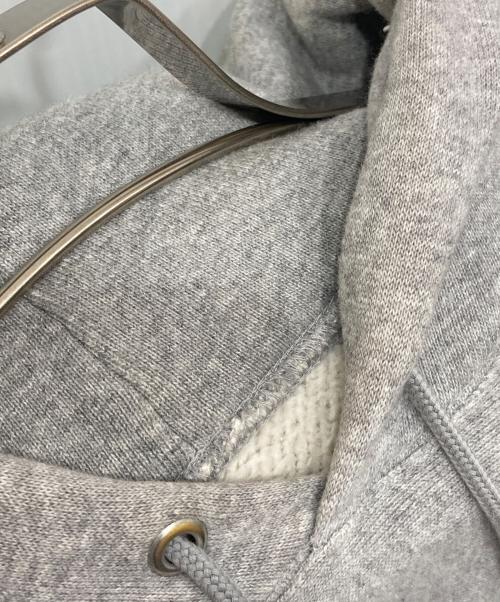 sillage（シアージ）Sillage (シアージ) 吊り裏毛ワイドフーディ ネイビー サイズ:Freeの古着・服飾アイテム