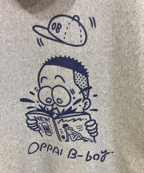 sillage（シアージ）Sillage (シアージ) 吊り裏毛ワイドフーディ ネイビー サイズ:Freeの古着・服飾アイテム