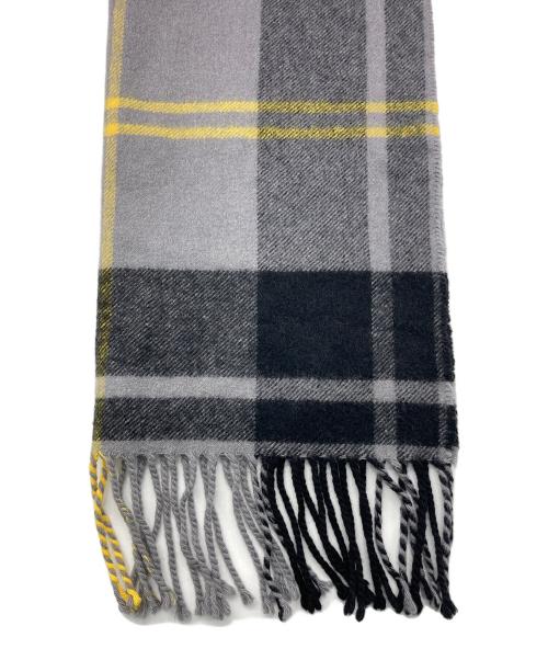 JOHNSTONS OF ELGIN（ジョンストンズオブエルガン）JOHNSTONS OF ELGIN (ジョンストンズオブエルガン) カシミヤマフラー グレー サイズ:-の古着・服飾アイテム