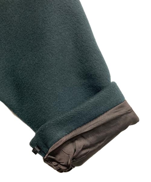 Lui's（ルイス）Lui's (ルイス) ハイクオリティーメルトンオーバーコート グリーン サイズ:Sの古着・服飾アイテム