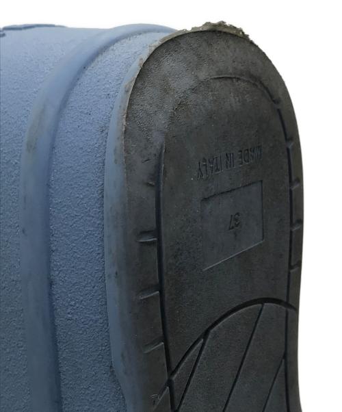 FENDI（フェンディ）FENDI (フェンディ) ファー厚底スライドサンダル ブルー サイズ:37の古着・服飾アイテム