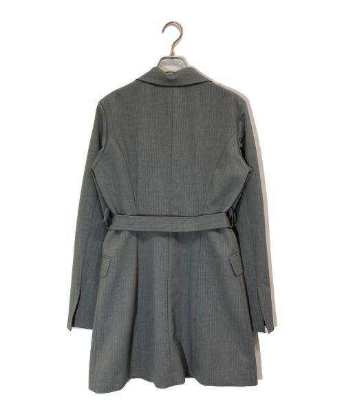 moussy（マウジー）moussy (マウジー) LONG SLEEVE BLAZER ミニドレス グレー サイズ:SIZE 2の古着・服飾アイテム