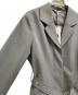中古・古着 moussy (マウジー) LONG SLEEVE BLAZER ミニドレス グレー サイズ:SIZE 2：4500円