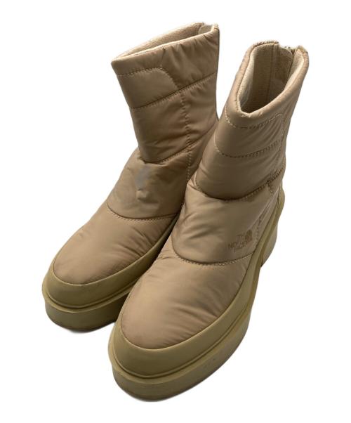 THE NORTH FACE（ザ ノース フェイス）THE NORTH FACE (ザ ノース フェイス) カルミア ヌプシ ブーツ ウォータープルーフ ベージュ サイズ:25cmの古着・服飾アイテム