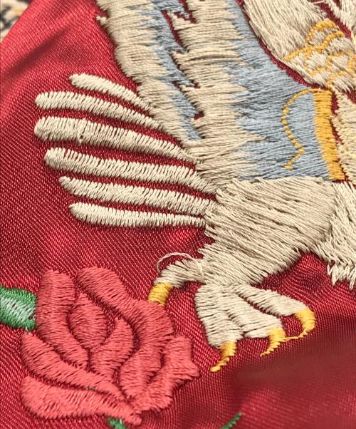 東洋エンタープライズ（トウヨウエンタープライズ）東洋エンタープライズ (トウヨウエンタープライズ) リバーシブルスカジャン/五重塔 ブラック×レッド サイズ:Mの古着・服飾アイテム