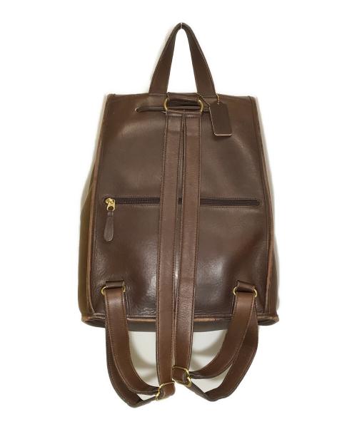 COACH（コーチ）COACH (コーチ) レザーリュック ブラウンの古着・服飾アイテム
