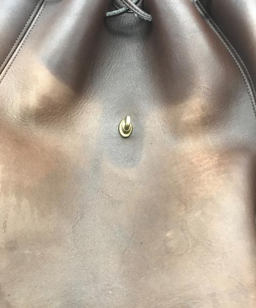 COACH（コーチ）COACH (コーチ) レザーリュック ブラウンの古着・服飾アイテム