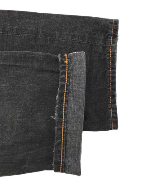 Hysteric Glamour（ヒステリックグラマー）Hysteric Glamour (ヒステリックグラマー) USED加工 スタッズ デニムパンツ ブラック サイズ:Sの古着・服飾アイテム