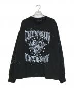 SOMEITサミット）の古着「プリントカットソー」｜ブラック