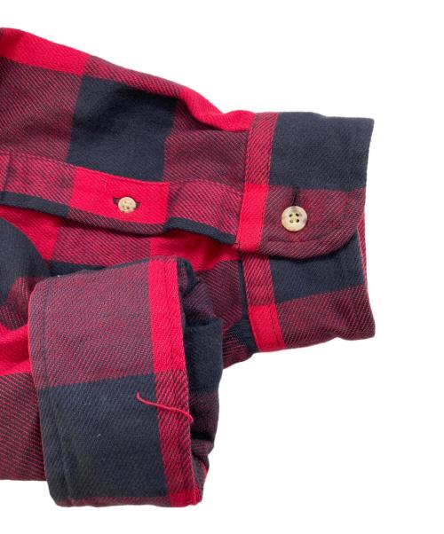 CarHartt（カーハート）CarHartt (カーハート) バッファローチェックシャツ レッド×ブラック サイズ:2XLの古着・服飾アイテム