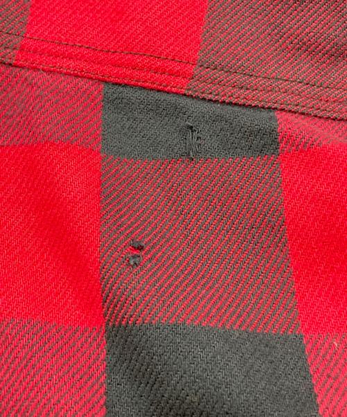 CarHartt（カーハート）CarHartt (カーハート) バッファローチェックシャツ レッド×ブラック サイズ:2XLの古着・服飾アイテム