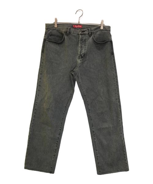SUPREME（シュプリーム）SUPREME (シュプリーム) Washed Regular Jeans グレー サイズ:34の古着・服飾アイテム