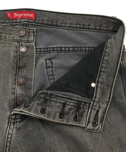 SUPREME（シュプリーム）SUPREME (シュプリーム) Washed Regular Jeans グレー サイズ:34の古着・服飾アイテム