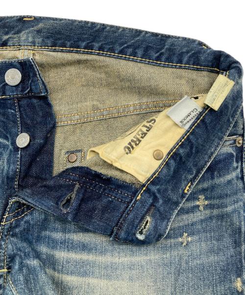 Hysteric Glamour（ヒステリックグラマー）Hysteric Glamour (ヒステリックグラマー) スタッズデニムパンツ/0122AP12 インディゴ サイズ:Sの古着・服飾アイテム