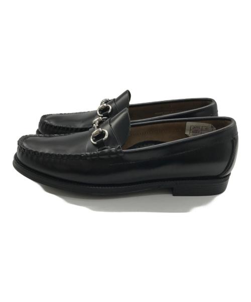 G.H.BASS（ジーエイチバス）G.H.BASS (ジーエイチバス) LINCOLN MOC BIT LOAFER　BA11775 ブラック サイズ:40の古着・服飾アイテム