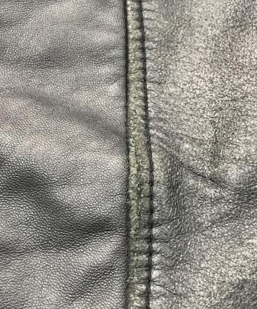 JACKROSE（ジャックローズ）JACKROSE (ジャックローズ) シングルライダースジャケット ブラック サイズ:Mの古着・服飾アイテム