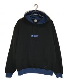 RADIALL（ラディアル）の古着「HOODIE SWEATSHIRT L/S /RAD-23SS-CUT012」｜ブラック