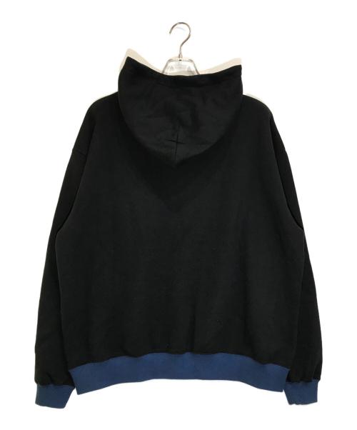 RADIALL（ラディアル）RADIALL (ラディアル) HOODIE SWEATSHIRT L/S /RAD-23SS-CUT012 ブラック サイズ:MEDIUMの古着・服飾アイテム