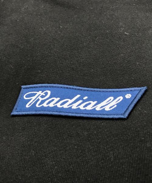 RADIALL（ラディアル）RADIALL (ラディアル) HOODIE SWEATSHIRT L/S /RAD-23SS-CUT012 ブラック サイズ:MEDIUMの古着・服飾アイテム