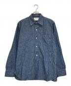WAREHOUSEウエアハウス）の古着「NEW DEAL PROGRAMS WORK SHIRTS/3053」｜ブルー