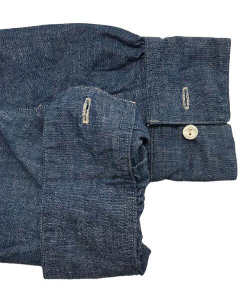 WAREHOUSE（ウエアハウス）WAREHOUSE (ウエアハウス) NEW DEAL PROGRAMS WORK SHIRTS/3053 ブルー サイズ:42の古着・服飾アイテム