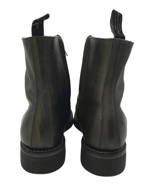 ROLLING DUB TRIO（ローリングダブトリオ）ROLLING DUB TRIO (ローリングダブトリオ) CASPERサイドジップブーツ　RDT-A14 グレー サイズ:9の古着・服飾アイテム