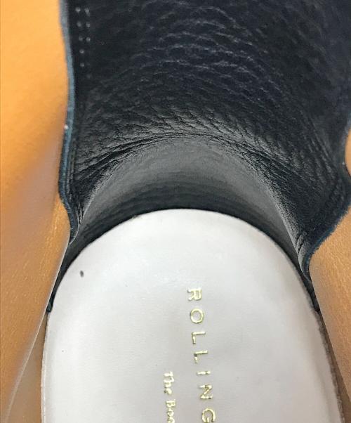 ROLLING DUB TRIO（ローリングダブトリオ）ROLLING DUB TRIO (ローリングダブトリオ) CASPERサイドジップブーツ　RDT-A14 グレー サイズ:9の古着・服飾アイテム