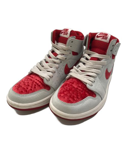 NIKE（ナイキ）NIKE (ナイキ) Air Jordan 1 High Zoom CMFT 2/DV1304-106/エア ジョーダン1 ハイ ズーム レッド×グレー サイズ:22cmの古着・服飾アイテム