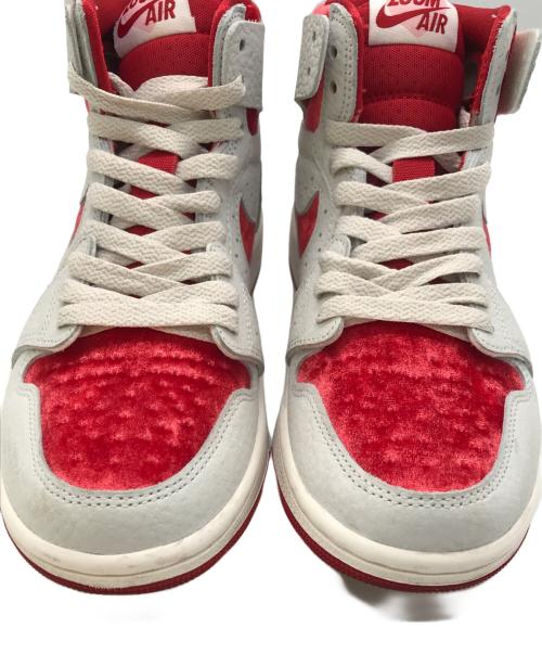 NIKE（ナイキ）NIKE (ナイキ) Air Jordan 1 High Zoom CMFT 2/DV1304-106/エア ジョーダン1 ハイ ズーム レッド×グレー サイズ:22cmの古着・服飾アイテム