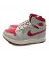 NIKE (ナイキ) Air Jordan 1 High Zoom CMFT 2/DV1304-106/エア ジョーダン1 ハイ ズーム レッド×グレー サイズ:22cm：5000円