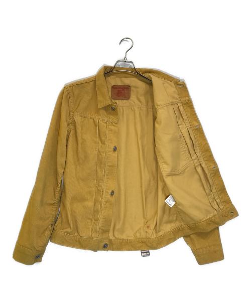 TCB jeans（ティーシービー ジーンズ）TCB JEANS (ティーシービー ジーンズ) S40's Golden Cord Jacket イエロー サイズ:38の古着・服飾アイテム