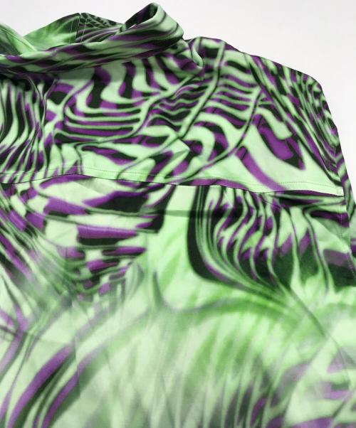 DIESEL（ディーゼル）DIESEL (ディーゼル) S-casper Shirt グリーン サイズ:Lの古着・服飾アイテム