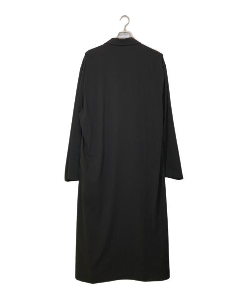s'yte（サイト）s'yte (サイト) PE/RAYON GABARDINE STRETCH TAILORED WRAP DRESS/UU-D09-912 ブラック サイズ:3の古着・服飾アイテム