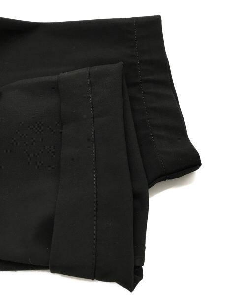 s'yte（サイト）s'yte (サイト) PE/RAYON GABARDINE STRETCH TAILORED WRAP DRESS/UU-D09-912 ブラック サイズ:3の古着・服飾アイテム