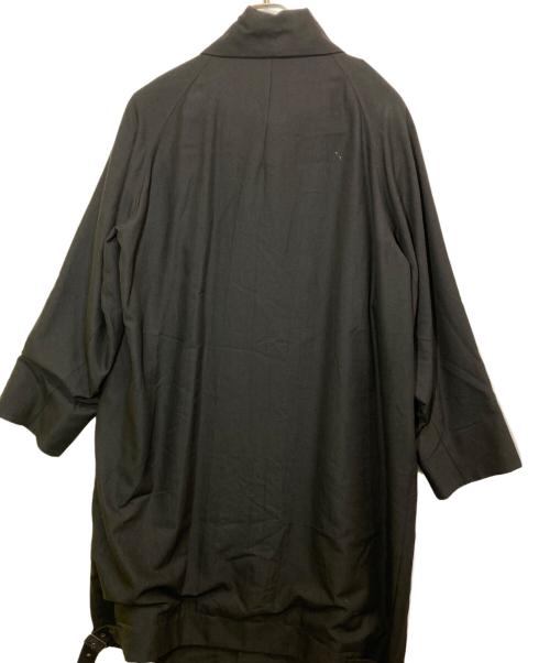 REGULATION Yohji Yamamoto（レギュレーションヨウジヤマモト）REGULATION Yohji Yamamoto (レギュレーションヨウジヤマモト) スタンドカラーロングコート ブラック サイズ:4の古着・服飾アイテム