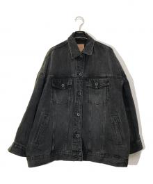 5 1/2 Spick and Span（5 1/2 スピック＆スパン）の古着「OVER DENIM 3RDジャケット」｜グレー