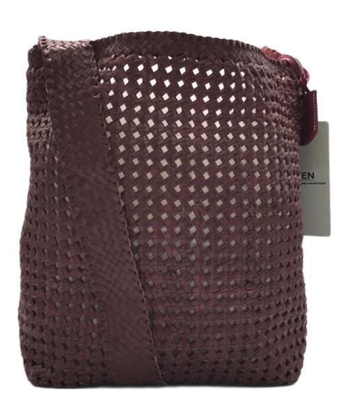 REN（レン）REN (レン) GOAT MESH ショルダーバッグ レッドの古着・服飾アイテム