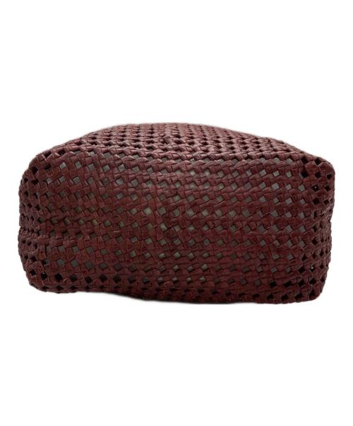 REN（レン）REN (レン) GOAT MESH ショルダーバッグ レッドの古着・服飾アイテム