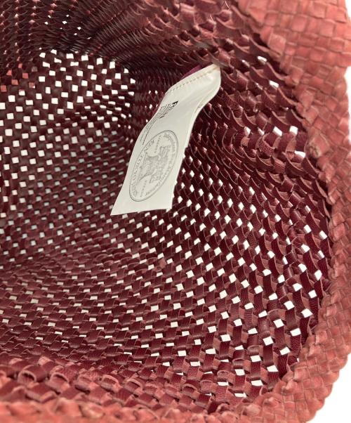 REN（レン）REN (レン) GOAT MESH ショルダーバッグ レッドの古着・服飾アイテム