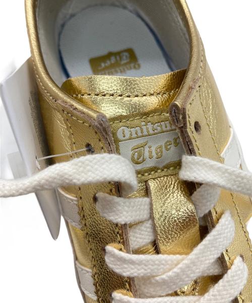 Onitsuka Tiger（オニツカタイガー）Onitsuka Tiger (オニツカタイガー) ローカットスニーカー ゴールド サイズ:25の古着・服飾アイテム