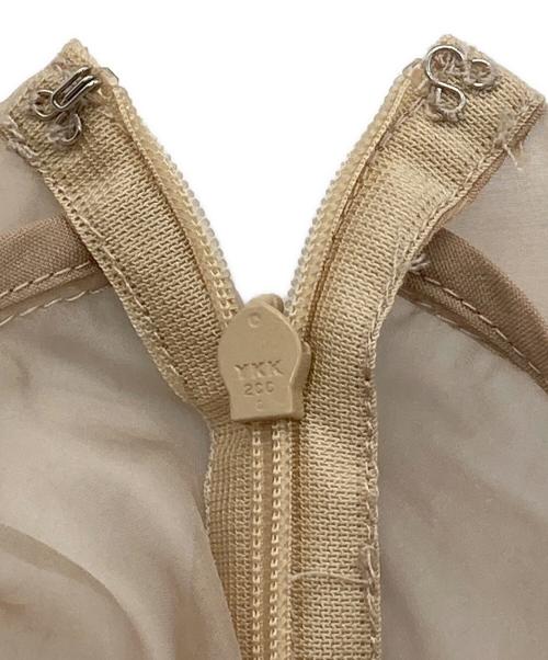 Ameri（アメリ）AMERI (アメリ) シアーブラウス ベージュ サイズ:Fの古着・服飾アイテム