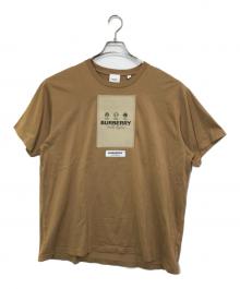 BURBERRY LONDON ENGLAND（バーバリー ロンドン イングランド）の古着「SERGIO COTTON T-SHIRT」｜ブラウン