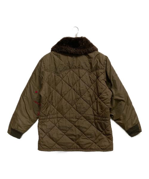 Schott（ショット）Schott (ショット) キルティングジャケット ブラウン サイズ:Lの古着・服飾アイテム