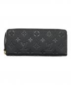 LOUIS VUITTONルイ ヴィトン）の古着「ジップウォレット」｜ブラック