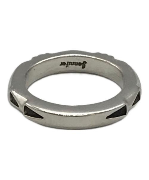 インディアンジュエリー（インディアンジュエリー）インディアンジュエリー (インディアンジュエリー) ナバホ族スタンプワークシルバーリング サイズ:-の古着・服飾アイテム